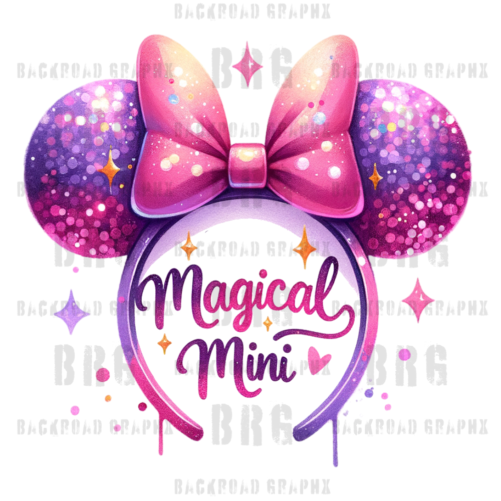 Magical Mini Ears Transfer Backroad Graphx Best DTF Transfers Near Me UVDTF Stickers decals embroidery swag heat transfers direct to film