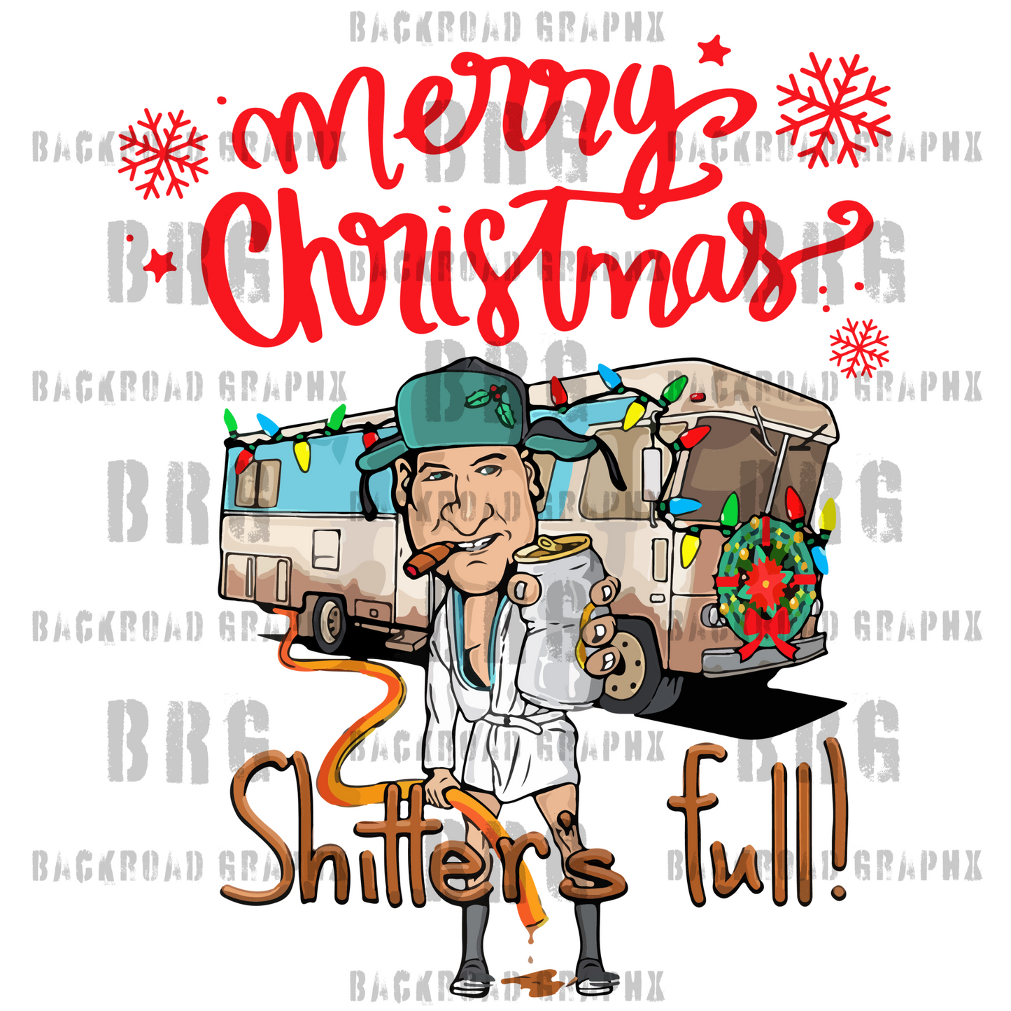 Sh!tters Full Transfer Backroad Graphx Best DTF Transfers Near Me UVDTF Stickers decals embroidery swag heat transfers direct to film