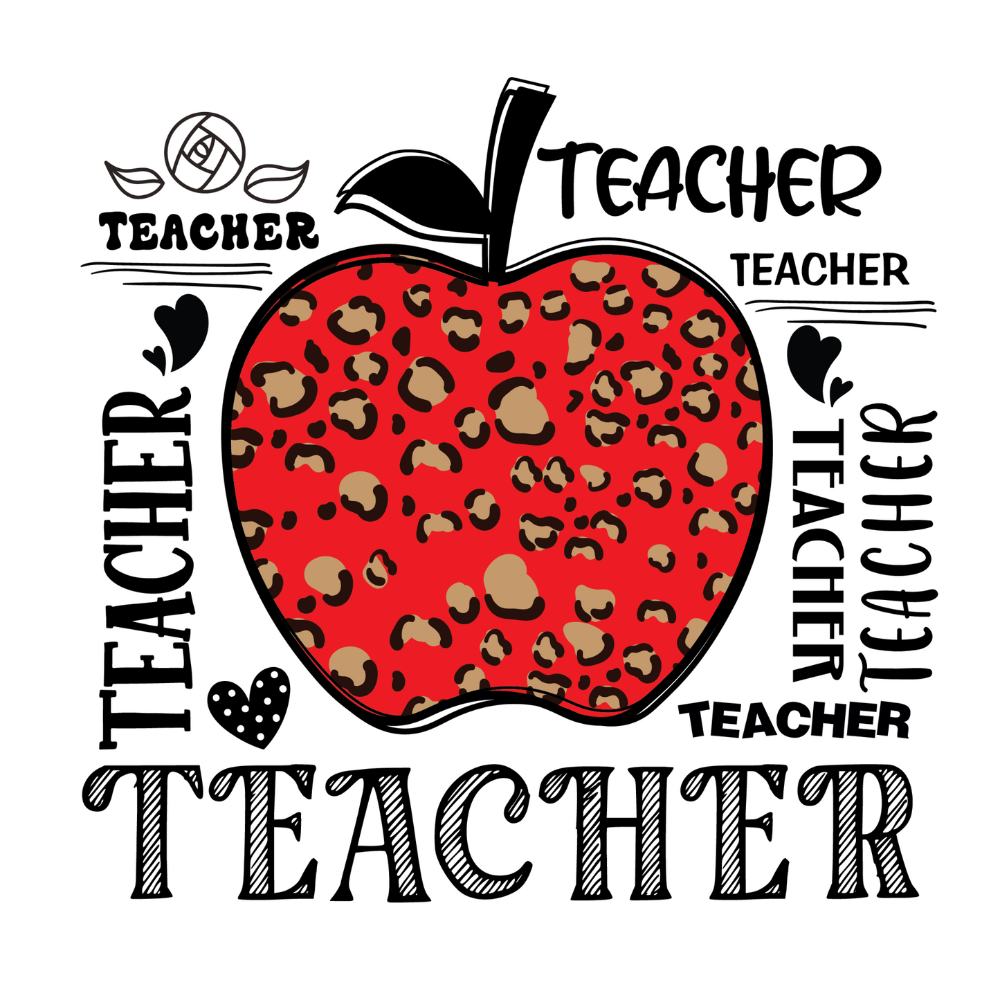 Teacher Transfer Backroad Graphx Best DTF Transfers Near Me UVDTF Stickers decals embroidery swag heat transfers direct to film
