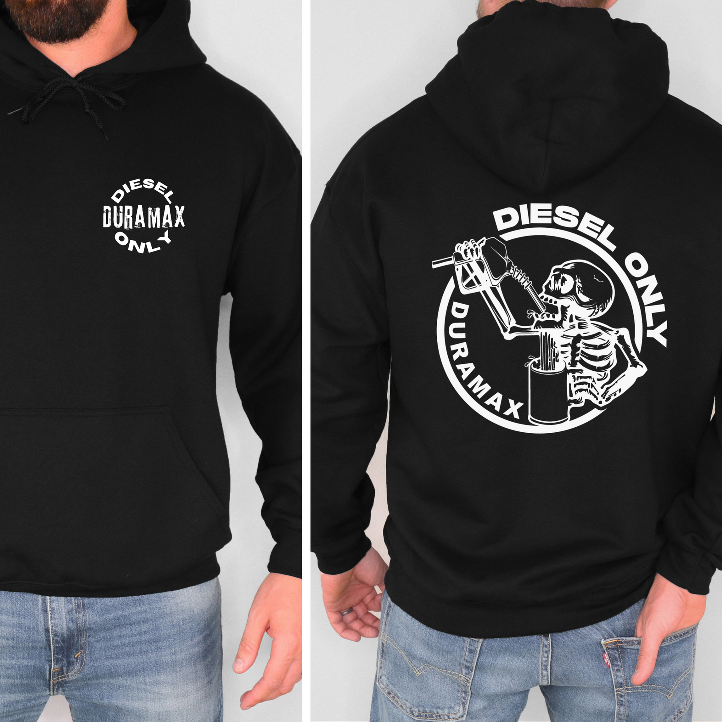 Diesel Only Hoodie Backroad Graphx Best DTF Transfers Near Me UVDTF Stickers decals embroidery swag heat transfers direct to film