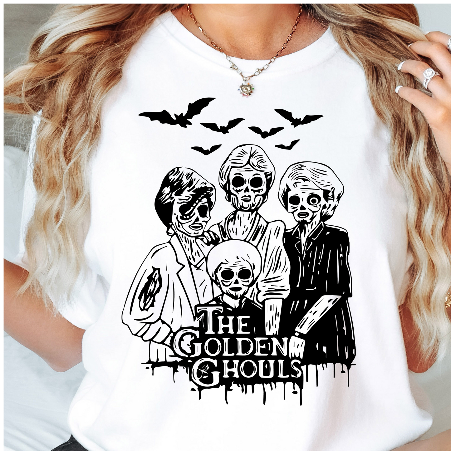 The Golden Ghouls Backroad Graphx Best DTF Transfers Near Me UVDTF Stickers decals embroidery swag heat transfers direct to film