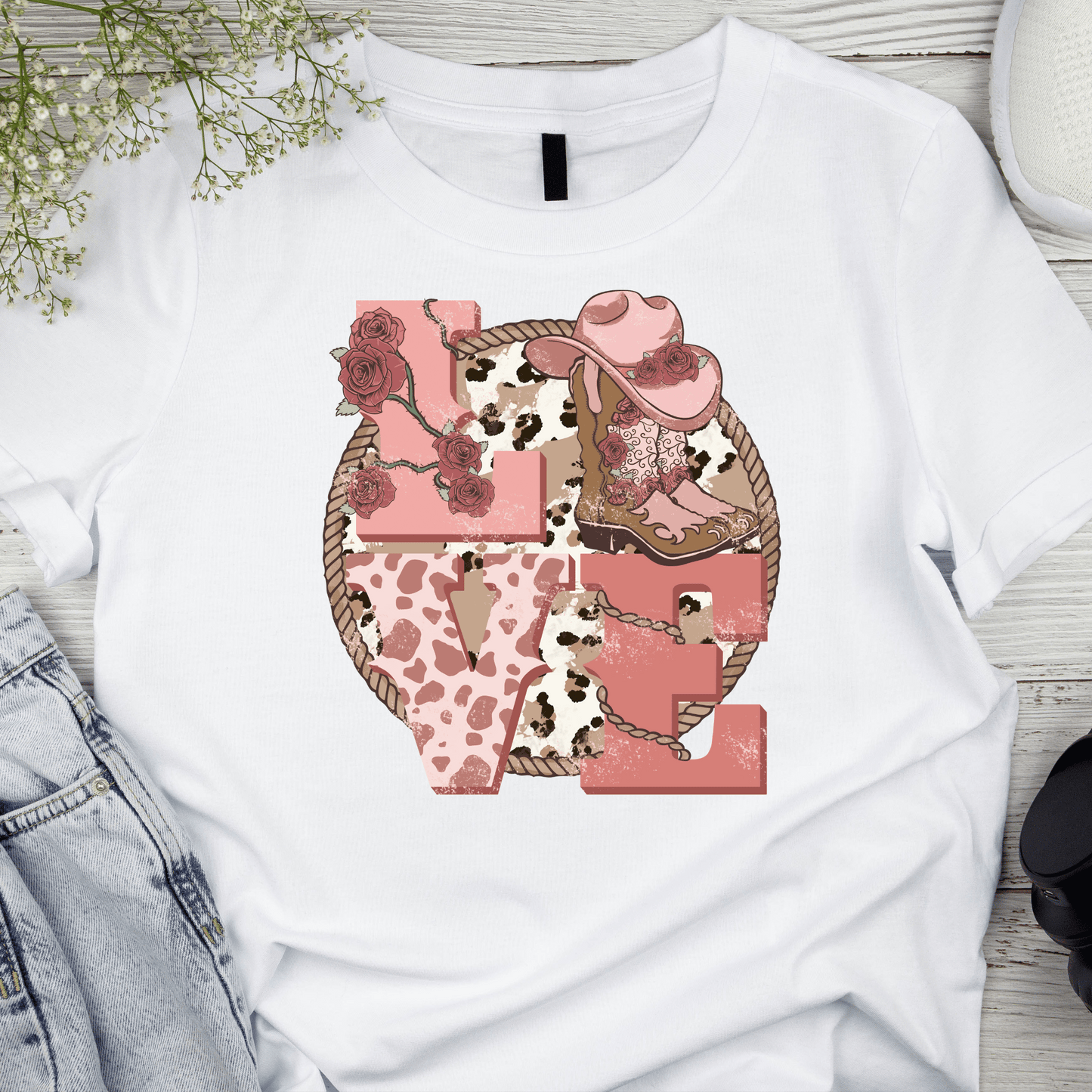 Cowboy Lovin' Pre-made Gangsheet Backroad Graphx Best DTF Transfers Near Me UVDTF Stickers decals embroidery swag heat transfers direct to film