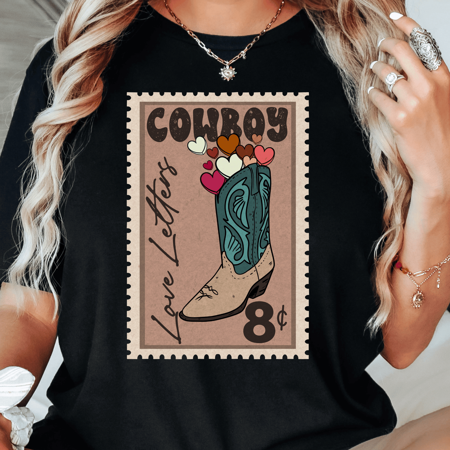 Cowboy Lovin' Pre-made Gangsheet Backroad Graphx Best DTF Transfers Near Me UVDTF Stickers decals embroidery swag heat transfers direct to film