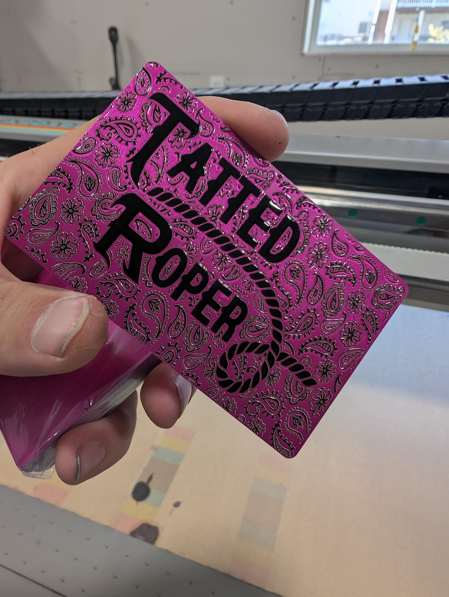 Aluminum Business cards
