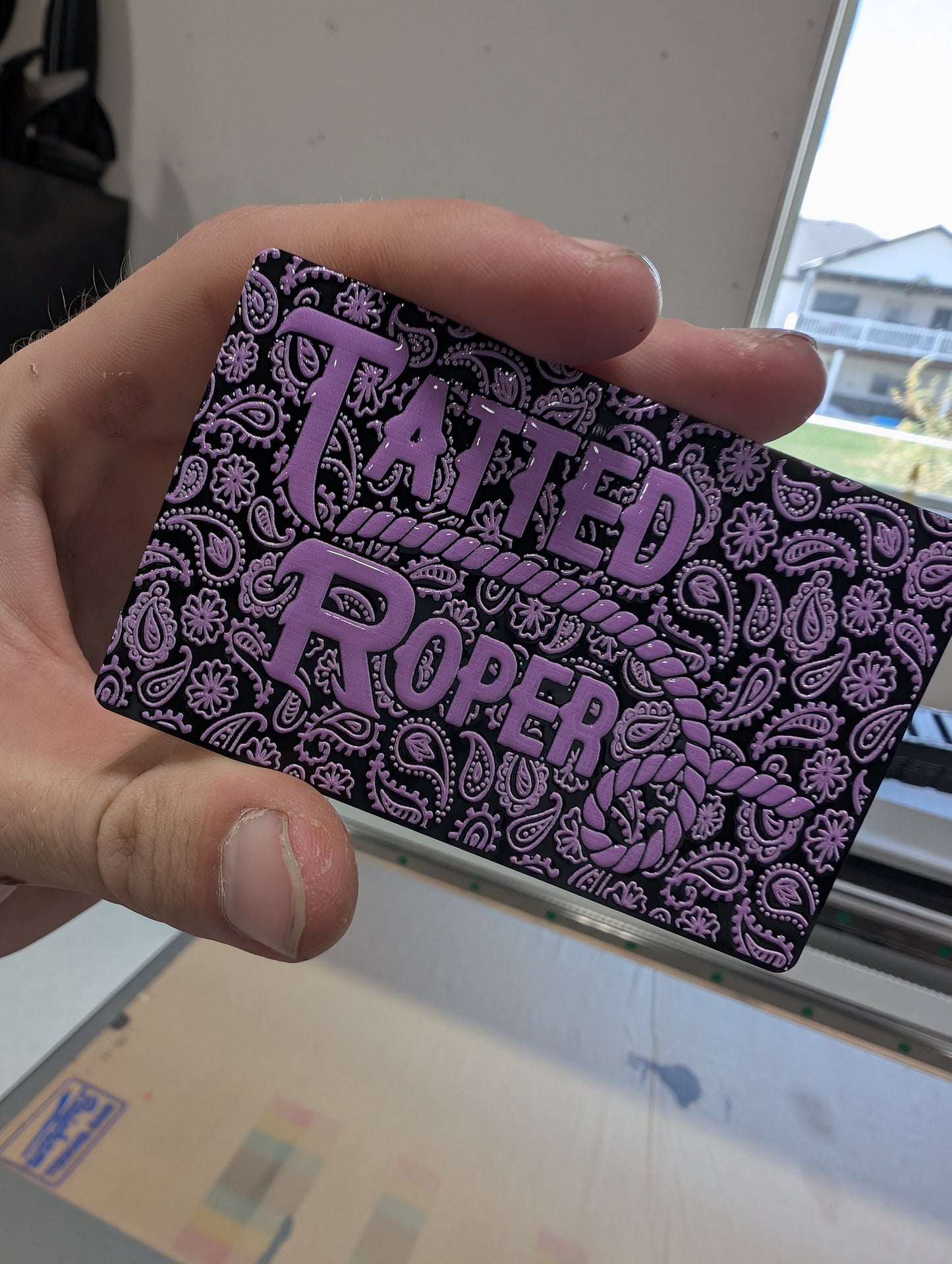 Aluminum Business cards