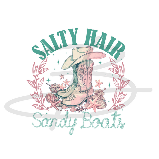 Salty Hair Sandy Boots