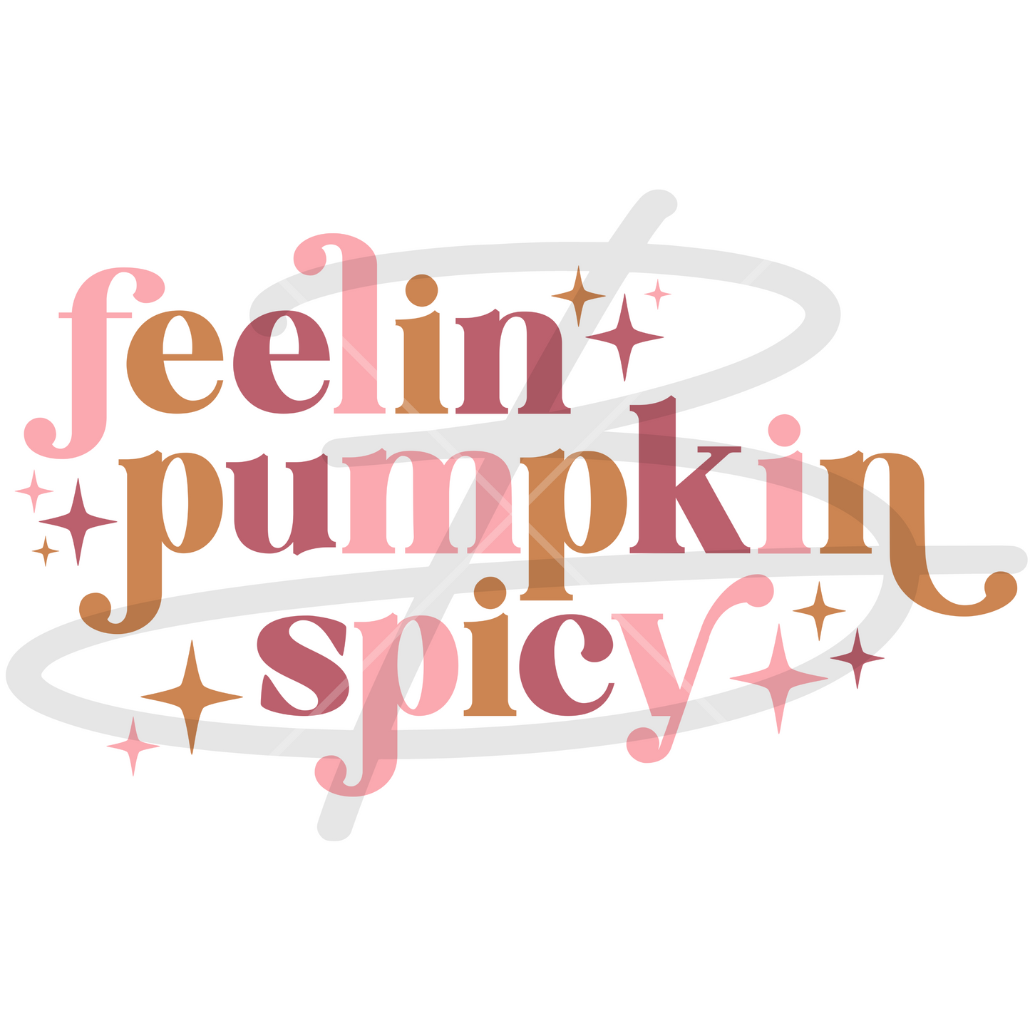 Feelin' Pumpkin Spicy Transfer