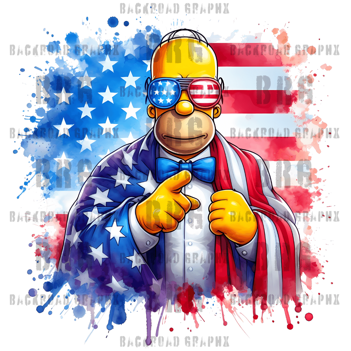 Patriotic Homer