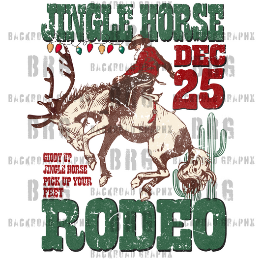 Christmas Rodeo Transfer