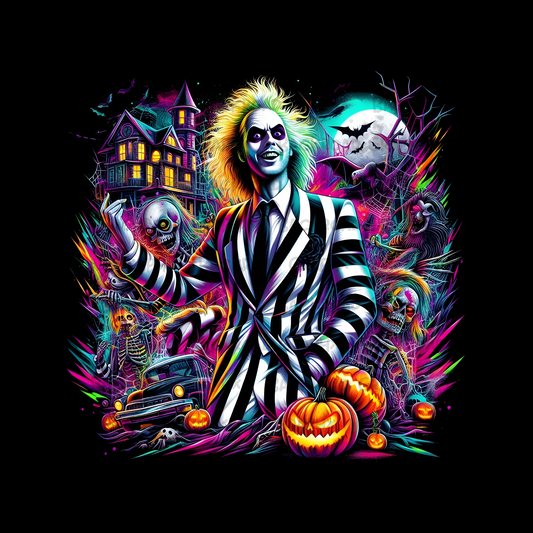 Beetlejuice Halloween Scene Transfer