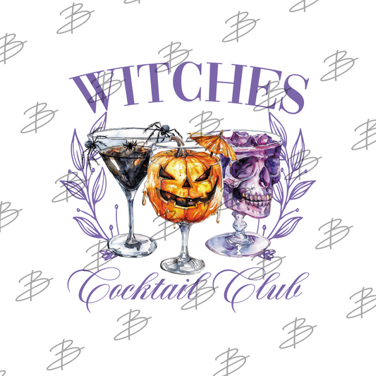 Witches Cocktail Club Transfer