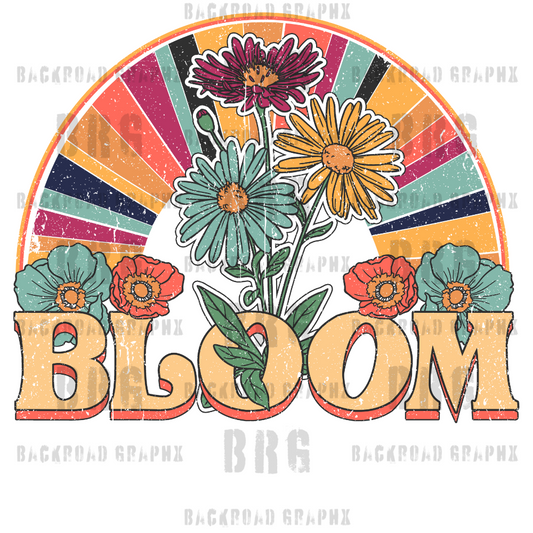 Bloom Retro Transfer