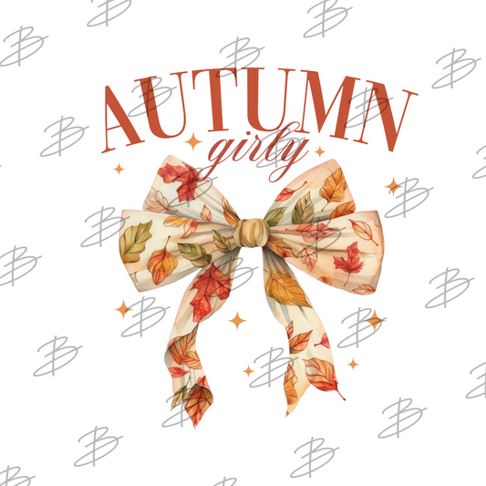 Autumn Girly Transfer