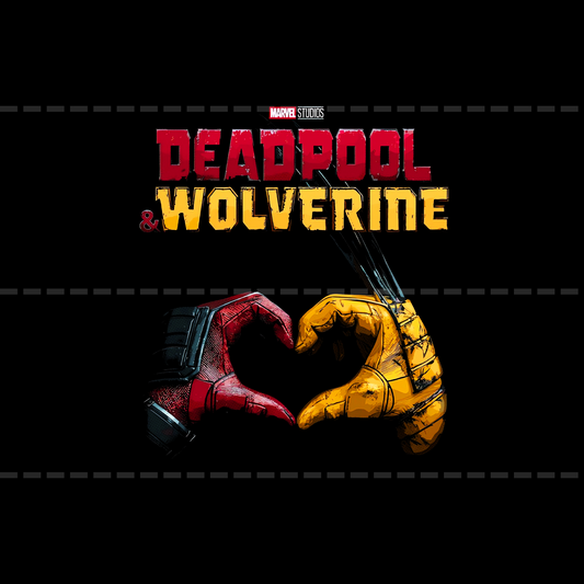 Deadpool and Wolverine Half Tone