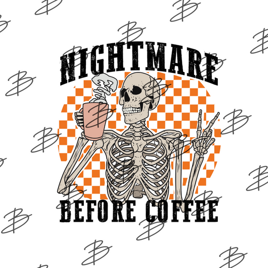 Nightmare Before Coffee Transfer