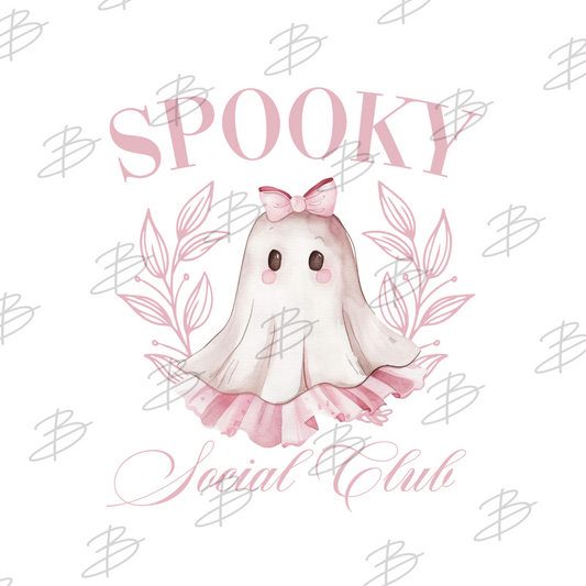 Spooky Social Club Transfer Backroad Graphx Best DTF Transfers Near Me UVDTF Stickers decals embroidery swag heat transfers direct to film