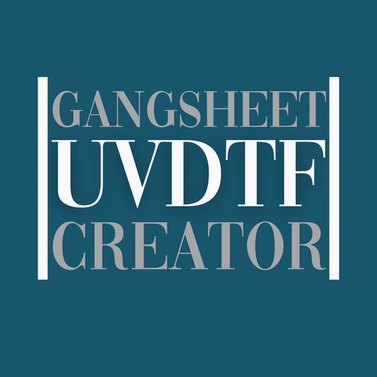 UVDTF Gangsheet Creator 3d printing DTF UVDTF tshirts t-shirt apparel htv 