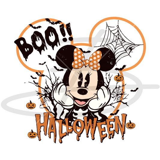 Mickey and the Gang Halloween Minnie Backroad Graphx Best DTF Transfers Near Me UVDTF Stickers decals embroidery swag heat transfers direct to film