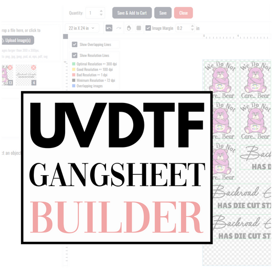 Gangsheet Builder For UVDTF