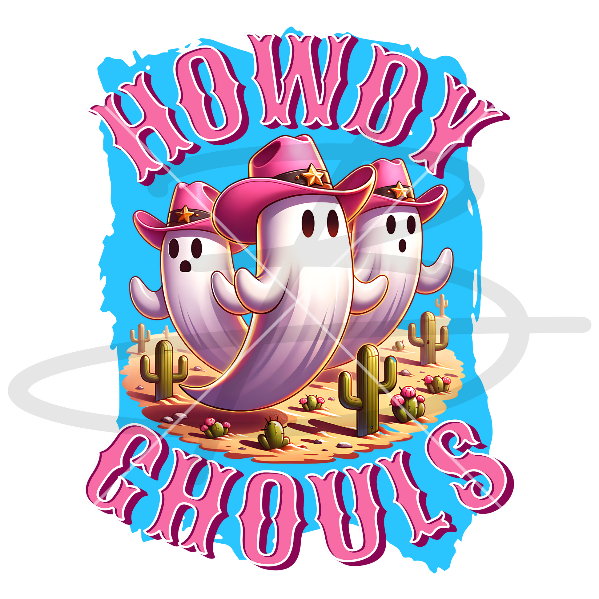 Howdy Ghouls Backroad Graphx Best DTF Transfers Near Me UVDTF Stickers decals embroidery swag heat transfers direct to film