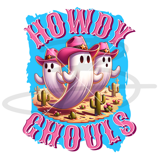Howdy Ghouls Backroad Graphx Best DTF Transfers Near Me UVDTF Stickers decals embroidery swag heat transfers direct to film